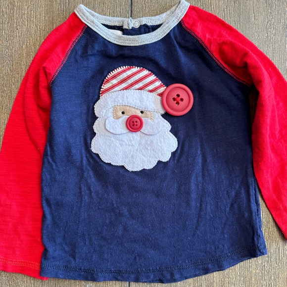 Mud Pie Santa shirt (boys)- 12-18 months - Picture 3 of 8